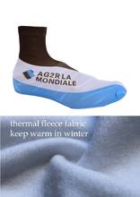 Capa térmica para sapatos de ciclismo, capa para calçados de inverno 2020 ag2r com tecido lycra, capa para sapatos de ciclismo de estrada, bicicleta, mtb 2024 - compre barato