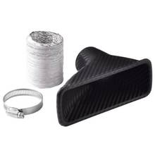 Kit de sistema de admisión de aire frío para coche, filtro de aire, parachoques delantero automático, tubo de entrada de turbina, Kit de Embudo de Aire 2024 - compra barato