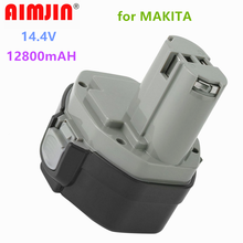 Makita-bateria elétrica 2021 original, bateria para makita pa14, 14.4-1, 6281d, 6280d, 12800 v, 14.4 mah 2024 - compre barato