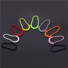 100 pcs/pack Mix Colors U Shape Cord Zipper Sliders Strap Lariat For Apparel Bag Accessories 2024 - buy cheap
