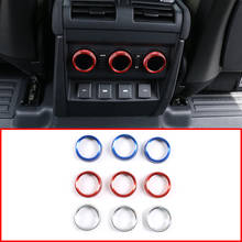 For Land Rover Defender 110 130 2020 Car styling Aluminum alloy Back row Air Conditioning Knobs Trim ring Car Accessories 2024 - buy cheap