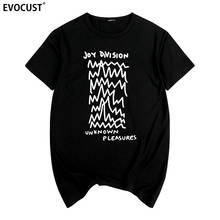 Joy Division Unknown Pleasures Post Punk T-shirt Cotton Men T shirt New TEE TSHIRT Womens unisex Fashion 2024 - buy cheap