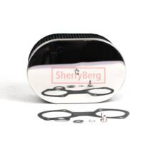 SherryBerg-filtro de aire limpiador para FAJS WEBER/DELLORTO/SOLEX EMPI DCOE/DHLA/ADDH, carburador, 3,94 ", 100mm de altura 2024 - compra barato