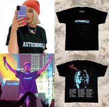 Travis Scott Tour Astroworld T-shirt Tee Men Women 1:1 High Quality Summer Style New Style Travis Scott T-shirt 2024 - buy cheap