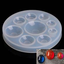 Round Silicone Resin Mold DIY Jewelry Pendant Making Tool Mould Handmade Craft 2024 - buy cheap