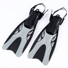 Professional scuba Diving Fins adult Adjustable Swimming shoes Silicone long Submersible Snorkeling Foot monofin Diving Flippers 2024 - buy cheap