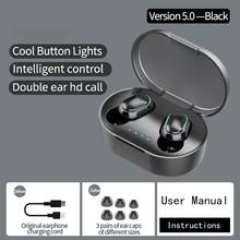 Bluetooth 5,0 TWS беспроводные наушники Bluetooth гарнитура HIFI мини наушники в ухо спортивные беговые наушники для iPhone Samsung 2024 - купить недорого