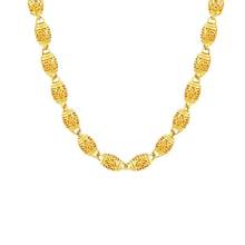 MxGxFam ( 60 см x 7,5 мм) 24 k чистое золото Цвет Дракон замок полые бусы ожерелья для мужчин властная мода ювелирные изделия 2024 - купить недорого