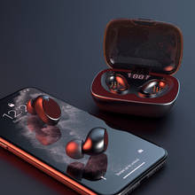 TWS Bluetooth 5.0 Earphones Wireless Headphone Stereo Sports Waterproof Earbuds Headsets With Microphone 2200mAh Charging Box 2024 - buy cheap