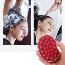 Escova para massagem do couro cabeludo, escova de shampoo resistente à água, leve e confortável para lavagem de cabelos 2024 - compre barato