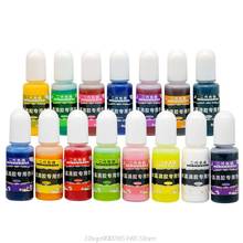 12 pçs/set DIY Artesanal de Cristal Epóxi UV Pigmento Oleoso Resina Corante Coloração 2024 - compre barato