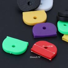 32Pcs Key Cap Tags Label ID Silicone Coding Color Key Identifier Cover 8 Colors  2024 - buy cheap