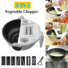 9 in 1 Multifunctional Vegetable Chopper Cutter Slicer Potato Onion Grinder Slice Machine Kitchen Tools New Kitchen Assist Tools 2024 - buy cheap