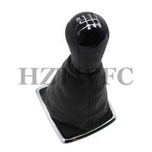 High Quality 6 Speed Black PU Leather Shift Knob For Ford Focus For Mondeo MK2 II 2004-2011 Stick Lever Gaiter Cover 2024 - buy cheap