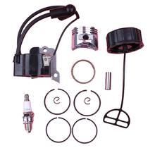 35mm Piston Rings Kit & Magneto Ignition Coil Spark Plug Fuel Tank Cap Set Fit Honda GX25 GX 25 Trimmer 4 Stroke Engine Parts 2024 - buy cheap