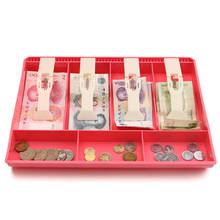 32x24.5x3.5cm Money Cash Coin Register Insert Tray Replacement Cashier Drawer Storage Register Tray Box Classify Store 3 Color 2024 - buy cheap