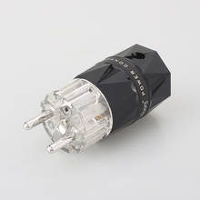 Viborg-cabo adaptador de extensão de cabo de áudio schuko eu, cobre puro transparente e rodio, ve503r + vf503r 99.99% 2024 - compre barato