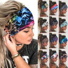 2020 Hot Sale Bohemia Headpiece Women Stretch Headwear Headbands Bandage Stretch Girl Wide Hair Bands Headwrap Scarf Hairbands 2024 - buy cheap