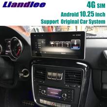 Автомобильный мультимедийный плеер Liandlee NAVI 4G RAM для Mercedes Benz MB G Class G63 W463 2012 ~ 2019 NTG автомобильное радио CarPlay GPS навигация 2024 - купить недорого