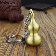 2020 Yanting-gourd keychain vintage keychains men jewelry car accessories bag pendant charms good-luck lucky key chain 2024 - buy cheap