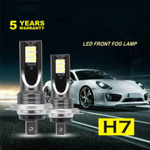 2x H7 LED Headlight Fog Driving Lights Bulb 6000K White 20000LM Super Bright 2024 - buy cheap