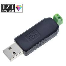 TZT-Adaptador convertidor RS485 USB a 485, compatible con Win7 XP, Vista, Linux, Mac OS, WinCE5.0 2024 - compra barato