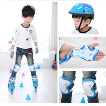 6pcs/Set Children Sports Skateboard Roller Skating Skateboard Skiing Knee Elbow Wrist Protective Pad Kit Guard Gear Pad Guards 2024 - buy cheap