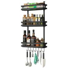 Refrigerator Side Storage Rack Shelf Cupboard Organizer Kitchen Basket Cabinet Space Saving Refrigerator Hanging Rack 2024 - buy cheap