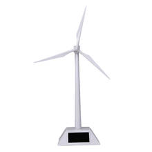 Modelo de escritorio alimentado por energía Solar, molino de viento alimentado por energía Solar, turbina de viento para niños, modelo educativo, molino de viento de granja electrónico, juguetes, regalos 2024 - compra barato