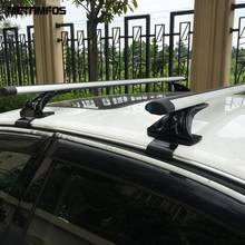 For All Sedan Car Model Universal Aluminum Alloy Roof Rack Luggage Carrier Baggage Holder Exterior Accessories Car Styling Parts 2024 - buy cheap