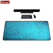 Persian Rug Blue Solid Color  Mouse Pad Gamer Desk Mat Large Keyboard Pad Gaming MousePad 90x40cm/80x30cm for Laptop Table Pads 2024 - buy cheap