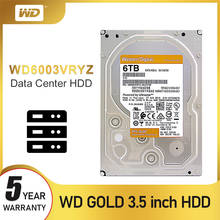 Western digital-disco rígido interno ouro de 2tb, 4tb, 6tb, 8tb, 10tb, 14tb, hdd sata 3.5'' 2024 - compre barato