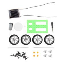 YKS Mini Solar Toy DIY Car Children Educational Puzzle IQ Gadget Hobby Robot New Sale 2024 - buy cheap