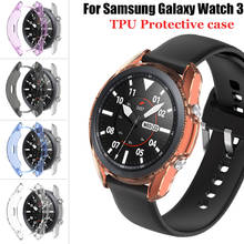 Чехол из ТПУ для Samsung Galaxy Watch 3 45 мм 41 мм, мягкий силиконовый защитный чехол для Galaxy Watch 3 45 мм 41 мм, защитный чехол 2024 - купить недорого