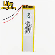 Bateria de polímero de lítio li-po, 3.7 v 3050145 3.7 v 3500mah, bateria de polímero de lítio com placa de proteção para pda 2024 - compre barato