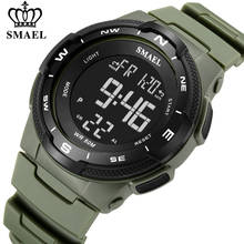 SMAEL-reloj Digital deportivo para hombre, cronógrafo de cuarzo, electrónico, resistente al agua, Militar 2024 - compra barato