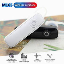 M165 стерео наушники, Мини Bluetooth V4.1 беспроводная гарнитура с микрофоном для Xiaomi, Android, всех смартфонов 2024 - купить недорого