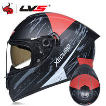 LVS 2020 Full Face Helmet Motorcycle Casco Moto Motocross Riding Racing Helmet Off Road Capacete Moto 3 Colour Lens DOT Approved 2024 - buy cheap