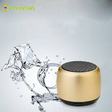 HYASIA TWS Mini Bluetooth Speaker Portable Waterproof Stereo Wireless Outdoor Speakers Metal Support Handsfree Mp3 Music Player 2024 - buy cheap