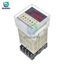 DH48S-S AC 220V Delay Timer Time Relay 0.1s-990h with Base Digital Timer Delay Relay Switch Controller 2024 - buy cheap