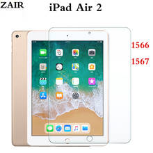 Tempered Glass For Apple iPad Air 2 2014 9.7'' Screen Protector Tempered Glass for iPad A1566 A1567 Full Cover Protective Film 2024 - buy cheap