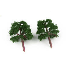 25 Dark Green Trees Model Train Street Wargame Diorama Scenery 1:300 Z 4CM 2024 - buy cheap