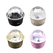 Mini LED Magic Lamp Car Disco Ball RGB DJ USB Rechargable Voice Activated Rotating Stage Party Light 2024 - buy cheap