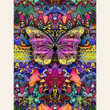 OSH 5D DIY Diamond Painting Butterfly Full Square/Round Drill Diamond Embroidery Animals Cross Stitch Rhinestone Mosaic 2024 - buy cheap