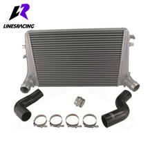 Kit de intercooler prata, para vw golf mk6, jetta, eos, touran, beetle, skoda, octavia, superb, audi a3/tt, seat leon 1.6/2.0tdi 2024 - compre barato