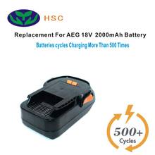 2500mAh 18650 battery pack AEG18D Li-ion Battery 18V Replacement for AEG L1830R B1820R B1830R L1815R Battery pack 18V 2024 - buy cheap
