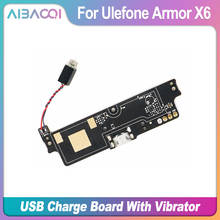 New Original Usb Plug Charge Board+Motor Vibrator For Ulefone Armor X6 Phone Flex Cables Charging Module Phone Mini USB Port 2024 - buy cheap