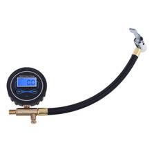 Digital Tire Pressure Gauge Manometer Car Truck Motorcycle Tyre Air Compressor Inflating Tube Hose 200PSI with Deflation 2024 - buy cheap