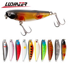 LUSHAZER pencil Fishing Lure 5.5cm 5g Swimbait Plastic Hard Bait Pesca Carp Saltwater Fishing tackle 2024 - buy cheap