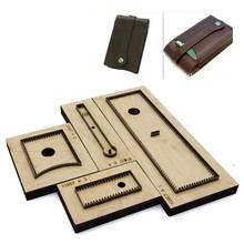 Leather Dies Cutter Japan Steel Blade Rule Die Cut Steel Punch Key Case Card Bag Die Cutting Mold for Leather Crafts 120x70mm 2024 - buy cheap